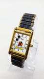 نادر Mickey Mouse Lorus V501- 5G28 HR 1 شاهد قديمًا جدًا Disney نموذج