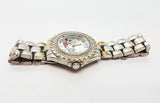 Accutime vintage de luxe Mickey Mouse montre | Style diamant montre