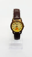 Tono de oro vintage raro Seiko Winnie the Pooh Disney reloj Década de 1990