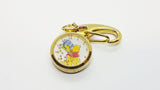 Vintage Winnie the Pooh Verichron Pocket reloj | Disney Llavero reloj