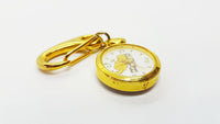 Vintage Winnie the Pooh Disney Tasche Uhr | Gold Disney Schlüsselbund