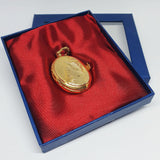 ساعة جيب على الطراز الروماني الذهب | ساعة هدية جيب شخصية