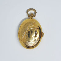 Orologio tascabile in stile romano in oro | Orologio regalo tascabile personalizzato