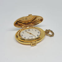 Gold-tone Roman-style Pocket Watch | Personalized Pocket Gift Watch