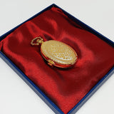 Gold-tone Roman-style Pocket Watch | Personalized Pocket Gift Watch