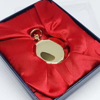 Minimalistische goldene Tasche Uhr | Personalisiertes Taschengeschenk Uhr