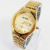 Gold-tone Benrus Watch for Men and Women | Luxury Benrus Watch - Vintage Radar