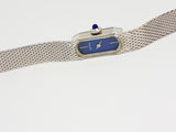 RARE 1960s Mechanical Ladies Benrus Watch | Art Deco Blue Dial Watch - Vintage Radar