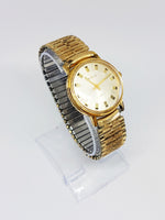 Gold-Plated Benrus Mechanical Watch | Vintage 17 Jewels Watch for Men - Vintage Radar