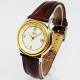 Caravelle by Bulova 45B07 Watch | Two-tone Vintage Wristwatch - Vintage Radar