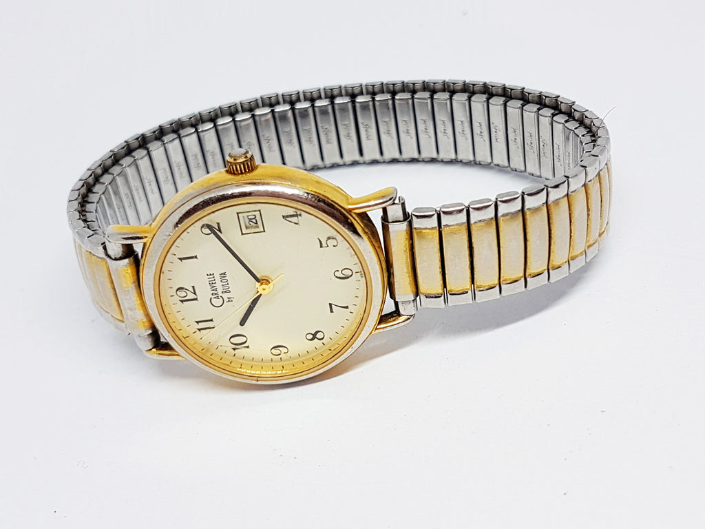 Two-tone Caravelle by Bulova Watch | Best Price Vintage Ladies Watch ...