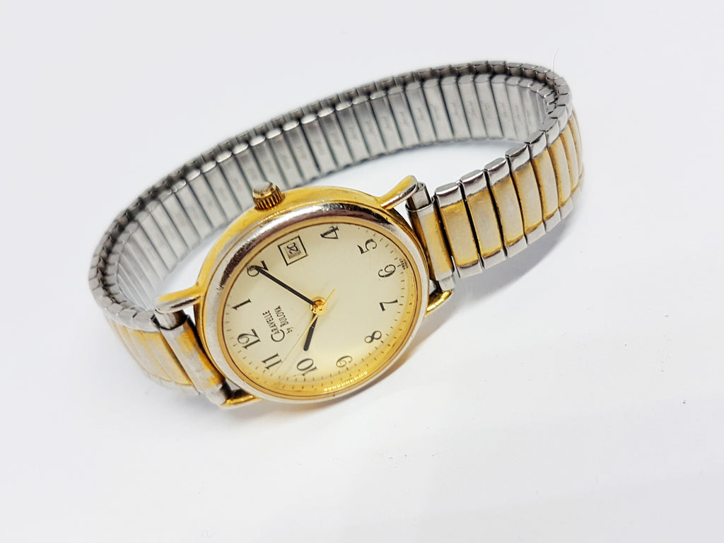 Two-tone Caravelle by Bulova Watch | Best Price Vintage Ladies Watch ...