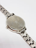 Japan Quartz Silver-tone Bulova Watch | Caravelle 43L165 New York Watch - Vintage Radar