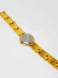 Black Dial Gold-tone Bulova Women's Watch | Vintage Bulova Watches - Vintage Radar