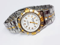 Silver Men's Bulova Five Star Watch | Two-tone Caravelle Watch for Men - Vintage Radar