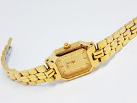 Tiny Gold-tone Caravelle Watch | 90s Bulova Quartz for Tiny Wrists - Vintage Radar