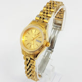 Gold Stainless Steel Citizen 600G-R00421 Watch | Rolex Homage Watch - Vintage Radar