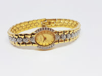 Luxury Gold-tone Elgin Watch for Women | Elegant Wedding Dress Watch - Vintage Radar