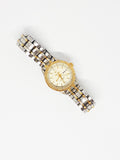 Vintage Elgin Quartz Watch | Two-tone Luxury Wedding Watch Unisex - Vintage Radar