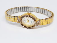 Galaxie by Elgin Quartz Watch | Vintage Luxury Elgin Watch for Women - Vintage Radar