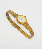 Vintage Luxury Ladies Elgin Watch | Gold-tone Elgin Women's Watch - Vintage Radar