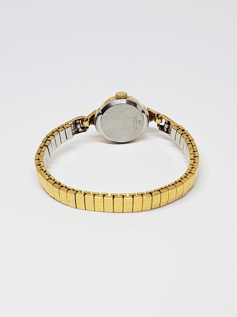 17 Jewels Mechanical Waltham Watch | Gold-tone Ladies Watch – Vintage Radar
