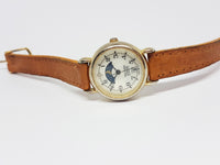 Moon Phase Waltham Quartz Watch | Unique Moonphase Vintage Watches - Vintage Radar