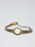 Luxury Gold-tone Gruen Ladies Watch | Vintage Baroque-style Dress Watch - Vintage Radar