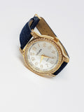 Gold-tone Ladies Gruen Watch | Large Dial Women's Gruen Quartz Watch - Vintage Radar
