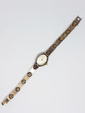 Tiny Silver-tone Gruen Quartz Watch | Ladies Vintage Quartz Watches - Vintage Radar