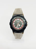 Water-resistant Gruen Quartz Watch | Unisex Black Gruen Date Watch - Vintage Radar