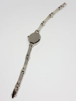 Embassy by Gruen Luxury Dress Watch | Silver-tone Tiny Ladies Watches - Vintage Radar