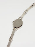 Embassy by Gruen Luxury Dress Watch | Silver-tone Tiny Ladies Watches - Vintage Radar