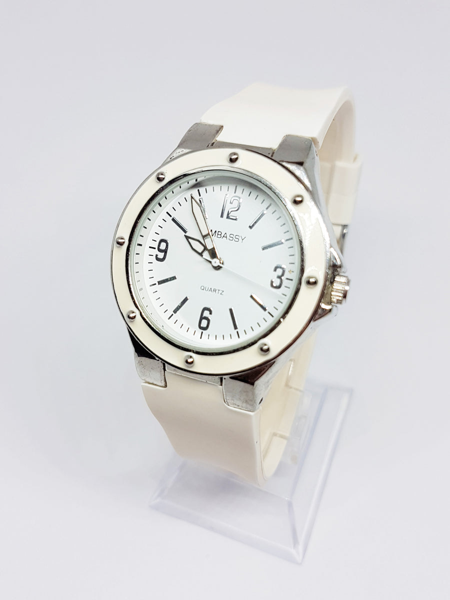 Embassy by Gruen Silver-tone Office Watch | Minimalist Women's Watches ...