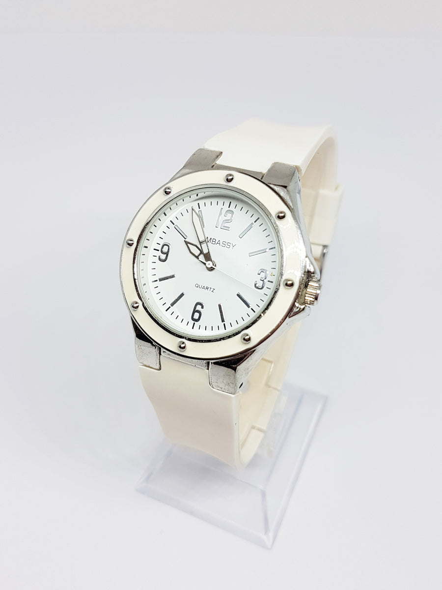 Embassy by Gruen Silver-tone Office Watch | Minimalist Women's Watches ...