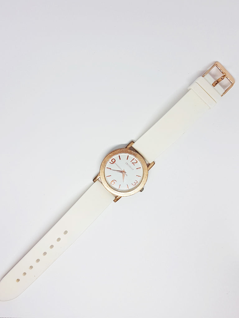 Montre Bracelet Embassy By Gruen GEM1748L - Réconditionnée - Quartz, Cadran Nacre, Bracelet Cuir