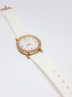 Rose-Gold Embassy by Gruen Quartz Watch | Minimalist Women's Watches - Vintage Radar