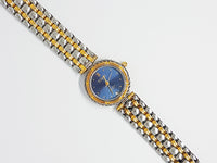 Dial azul duFonte dorado tono reloj | Damas de lujo reloj Recopilación