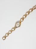 Calibri Diamond Gold-Ton Uhr | Damen eleganter Quarz Uhr