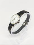 Classic White Dial 90s Timex Mechanical Watch for Women - Vintage Radar