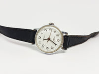 Classic White Dial 90s Timex Mechanical Watch for Women - Vintage Radar