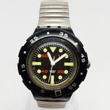 خمر 1999 الأسود Swatch Scuba Tune SHB107 Swiss Made Watch