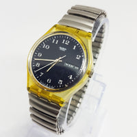 Vintage suizo hecho en 1996 Classic Swatch reloj Dial dial dial dial