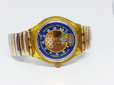 1994 Swatch SAZ103 Automático reloj EDICIÓN ESPECIAL OLÍMPICA 1912