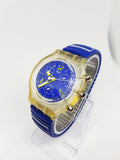 1996 azul y amarillo Swatch Chrono Escafandra autónoma reloj | Los mejores 90 Swatch Chrono