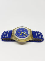 1996 blu e giallo Swatch Chrono Orologio da scuba | Best 90s Swatch Chrono