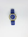 1996 Blue & Yellow Swatch Chrono Scuba Watch | Best 90s Swatch Chrono