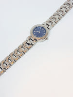 Blue Dial Relic Quartz Watch | Silver-tone Luxury Ladies Fossil Watch - Vintage Radar