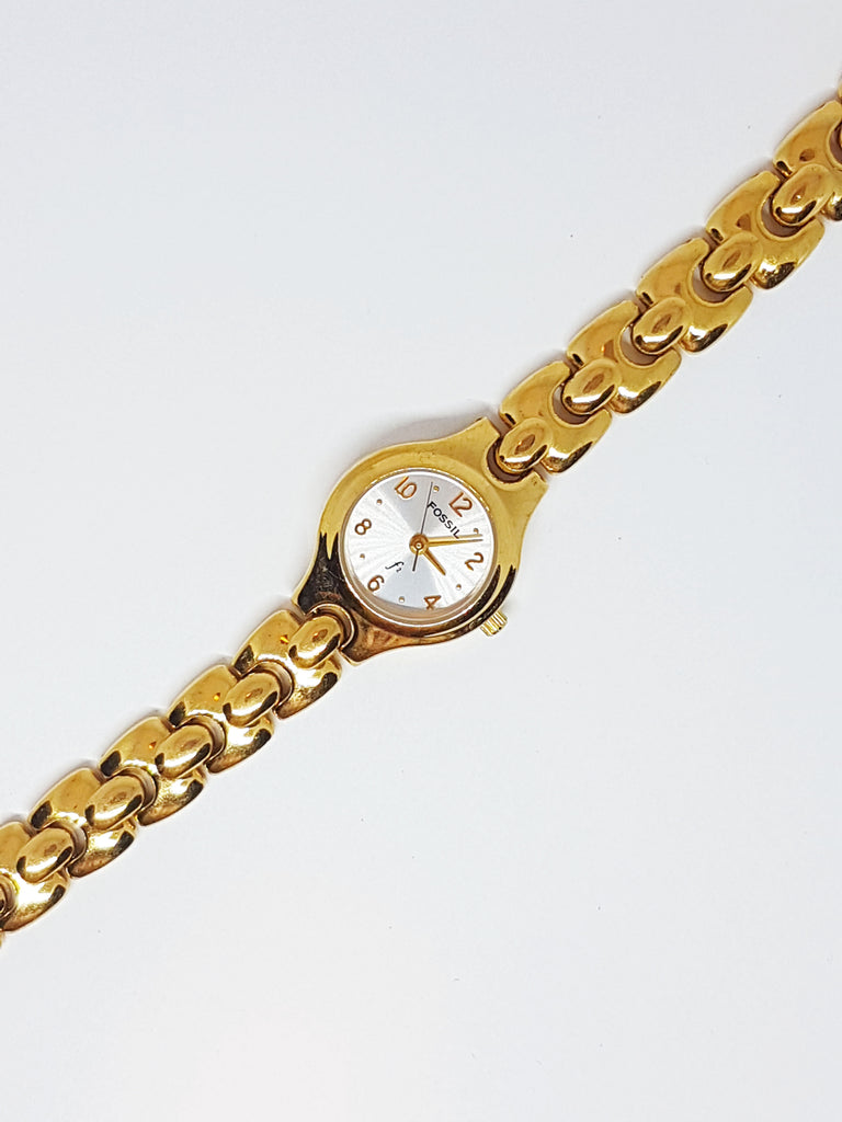 Gold-tone Fossil Watch Ladies | Luxury Fossil Ladies Watches on Sale ...