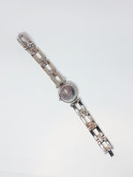 Minimalist Silver-tone Fossil Ladies Watch | Affordable Fossil Ladies Watches - Vintage Radar